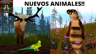 NUEVA ESPECIE Y ANIMALES ACTUALIZADOS  Cenozoic Survival Roblox [upl. by Mikkanen]