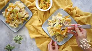 Pasta con fiori di zucca e guanciale [upl. by Kerrison598]