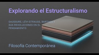 Explorando el Estructuralismo Saussure LéviStrauss Barthes y sus Revoluciones en el Pensamiento [upl. by Dewees]