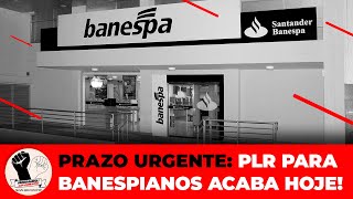 ÚLTIMO DIA PARA BANESPIANOS ACEITAREM ACORDO DA PLR  URGENTE 31 de julho de 2024 [upl. by Ebeohp]