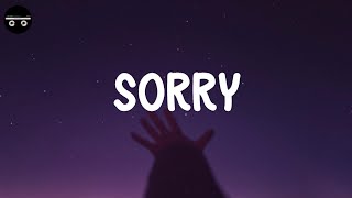 Justin Bieber  Sorry Lyric Video [upl. by Ettesil765]