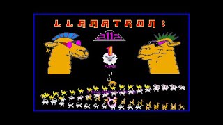 Llamatron 2112  Amiga Game Jeff Minter  Llamasoft [upl. by Otrebor637]