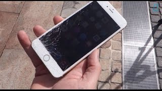 IPHONE 6 Купил и разбил об АсфальтIPHONE6 Bought and Dropped on Asphalt [upl. by Eillit835]