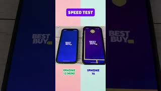 THIS IS CRAZY😱🔥 iPhone 16 Vs iPhone 13 Mini Speed Test Comparison [upl. by Gerry989]