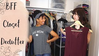 A Professional Organizer Helps Her Best Friend Declutter Her Closet [upl. by Rianon]