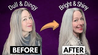 Brighten Your Gray Hair with this Incredible DIY Mask [upl. by Patrica]