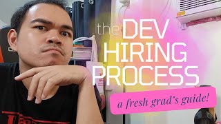 Inside the Software Developer Hiring Process A Fresh Grads Guide [upl. by Ecidnak]