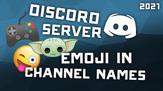 2021 How to Add Emoji to Discord Channel Server amp User Names [upl. by Neelyhtak]