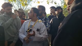 What made Shamsi become angry Shamsi And Visitor Speakers Corner Sam Dawah [upl. by Atrice]