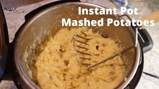 Instant Pot Mashed Potatoes Recipe VIDEO [upl. by Ameehs]