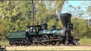 BampO Steam Days and a Cab Ride on the William Mason in HD [upl. by Idnak]