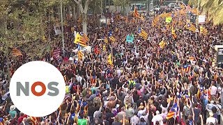 SPANJE Catalonië roept onafhankelijkheid uit Spanje gaat ingrijpen [upl. by Archibald]