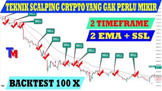 Cara Scalping Crypto Yang Gak Perlu Mikir [upl. by Lashar]