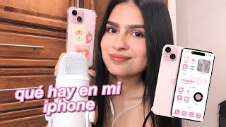 ASMR QUE HAY EN MI IPHONE 🌸 [upl. by Adnahs369]