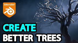 A New Blender Addon to Create Trees with Geometry Node  Anytree [upl. by Eslek]