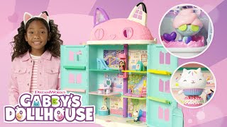 Gabby’s Dollhouse  Gabby’s Purrfect Dollhouse and Deluxe Room Sets  How To [upl. by Adnema]