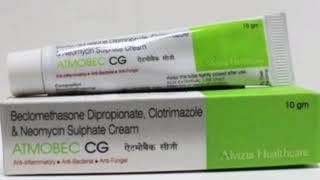 ATMOBEC CG Cream Beclomethasone Dipropionate Clotrimazole amp Neomycin Sulphate Cream [upl. by Ecirtram818]