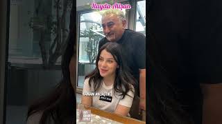 İlayda Alişan  Sabit Akkaya ilaydaalişan ilaydaalisan kuaför hairstylist magazin keşfet [upl. by Nylzor885]