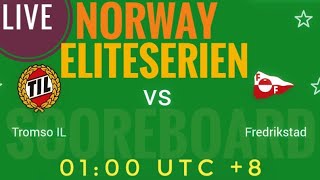 Tromso IL VS Fredrikstad NORWAY Eliteserien 2024 LIVE SCORE [upl. by Atnwahs]