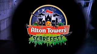 Alton Towers Scarefest 2017  Event Lineup [upl. by Nahgaem]