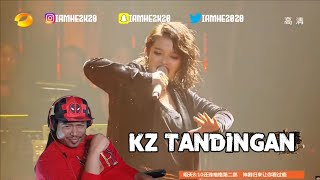 KZ Tandingan  ROLLING IN THE DEEP COVER REACTION [upl. by Wivinia]