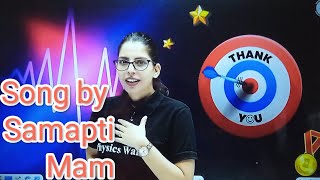 Samapti Mam Sings a song in Lakshya batch 2024 class 12th song [upl. by Ailel]