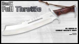 Gil Hibben IV Combat Machete Knife [upl. by Jurgen412]