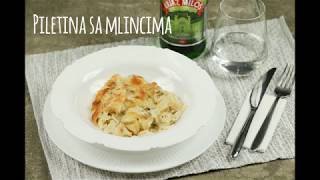 Piletina sa mlincima  Recept [upl. by Nalepka]