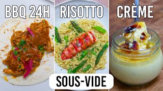 Mis tres recetas para RONER favoritas sousvide [upl. by Gerhan98]