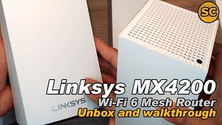 Linksys MX4200 unbox [upl. by Nairdna]