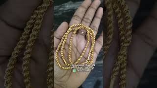 Gold plated chain 24 inches [upl. by Fording356]