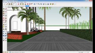 Tutorial Sketchup Brasil  Andando [upl. by Ajan744]