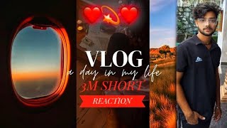 my first vlog  my first vlog viral  my first vlog today  3M Short reaction  ❤️  vlog [upl. by Disharoon415]