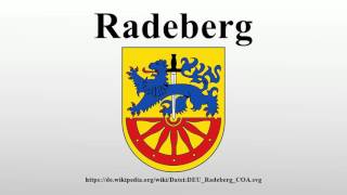 Radeberg [upl. by Nahsez]