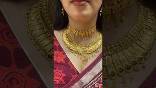 Bridal Necklace 👉 The Janapriya Jewellers HABRA 👉PH 8944997254‬ shorts viral viralvideo [upl. by Sigvard395]