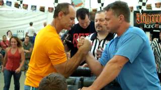 Brzenk vs Fisher 82209 TOC wwwArmWrestlingMachinecom [upl. by Richman]