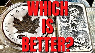 Better SILVER and GOLD Royal Canadian Mint vs Perth Mint [upl. by Aimik150]