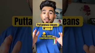 Italy Foods Pt 15 Spaghetti Puttanesca means what italy italianfood [upl. by Tloc]