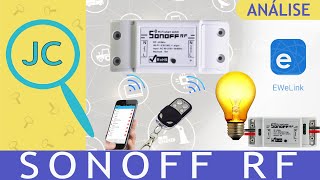 InterruptorRelé  SONOFF RF Wifi  Radio Frequência [upl. by Edbert]