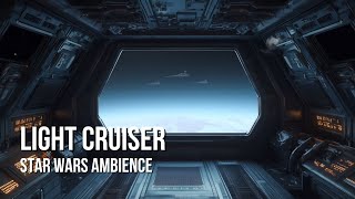 Imperial Light Cruiser  Star Wars Ambience  Ship Ambience Quiet Chatter White Noise [upl. by Neeruan]