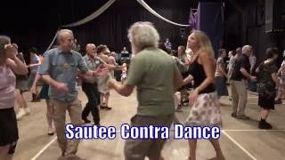 Contra Dancing at Sautee  Ricochet amp Doug Singleton  Kadies Contra B [upl. by Ysak]