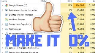 How To Solve Antimalware Service Executable High CPU Usage MsMpEngexe Problem in Windows 10818 [upl. by Windsor294]