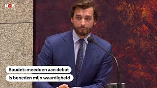 BAUDET Manier van debatteren in Tweede Kamer leidt volgens de FvDleider tot niets [upl. by Yarrum608]