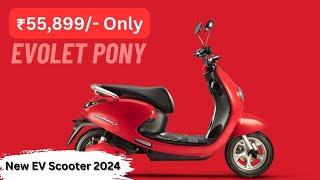 evolet pony electric scooter  evolet pony electric scooter review  Ev pony EV scooter 🛵 [upl. by Cynar]