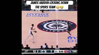 Defensive anchor James Harden 😂😳 nba basketball fypシ゚viral jamesharden basketballplayer [upl. by Aleekat]