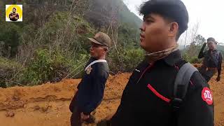 Ini dia kondisi perjalan tracking menuju air terjun sarasah barasok sumbar [upl. by Otirecul]