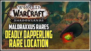 Deadly Dapperling Rare Location Maldraxxus WoW Shadowlands [upl. by Shaner]