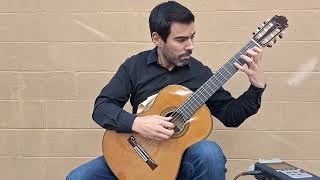 2024 Paulino Bernabé M15 Classical Guitar Andrés Pantoja performs Francisco Tárregas quotAdelitaquot [upl. by Ruthanne]