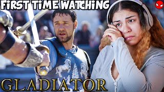 I am DEFINITELY ENTERTAINED  FIRST TIME WATCHING GLADIATOR 2000 [upl. by Marin]