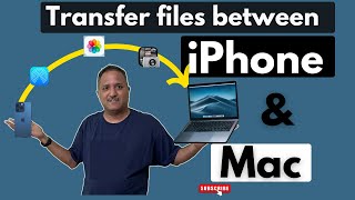 Airdrop files from iPhone to Windows 🔥 Transfer files from iphone to android PC easily [upl. by Nemzzaj]